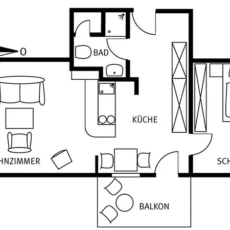 Gaestehaus Euken - Haus Am Huf Vakantiehuis Schillig